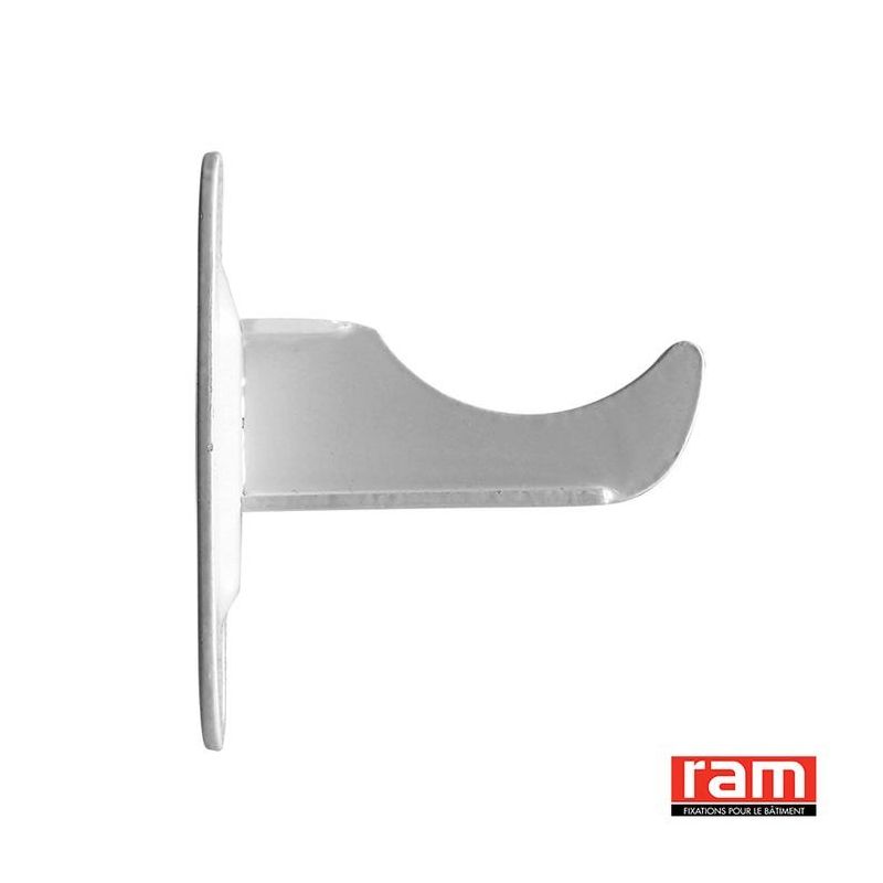 Support de radiateur rideau à visser RAM