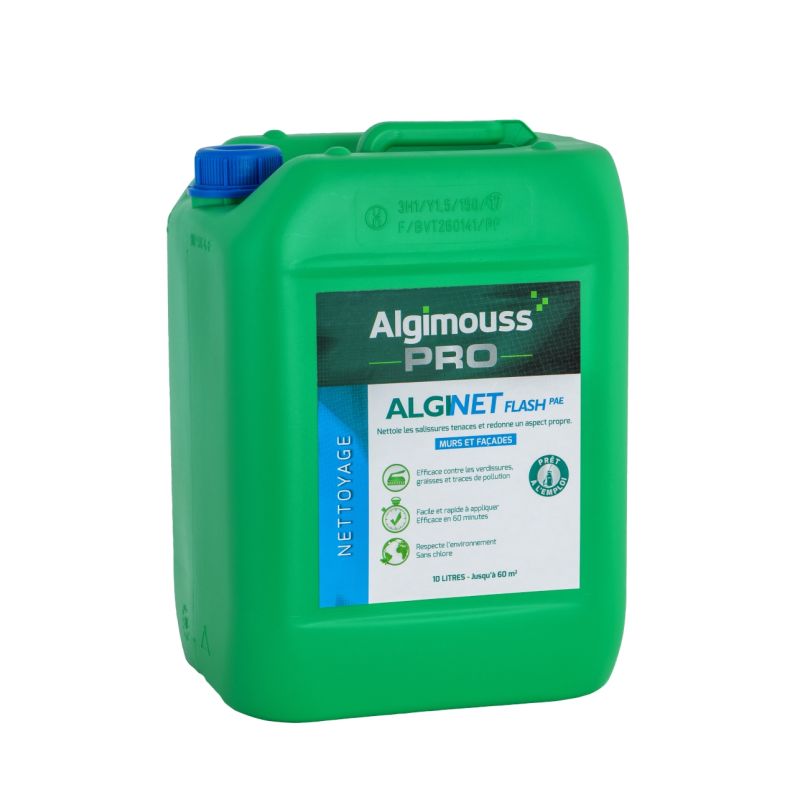 Alginet Flash PAE Nettoyant façade 10 L - 019002