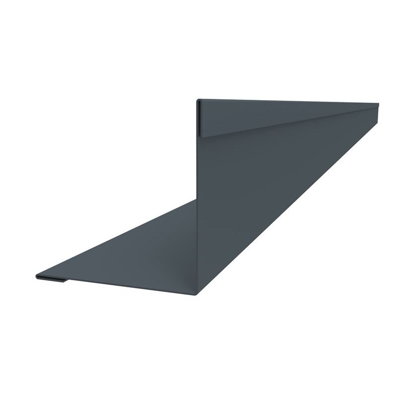 Raccord d'angle intérieur pour tôles acier en bardage Joris Ide