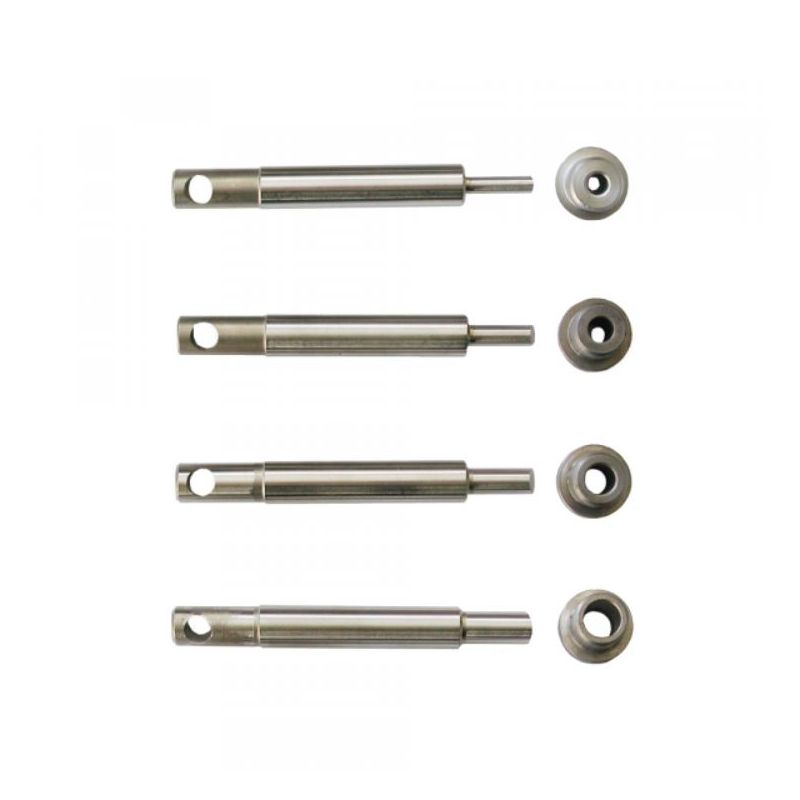 Kit de 4 poinçons pour Polyperfor Ø 3,3 - 4,1 - 4,9 - 6,2 mm Spécial industrie