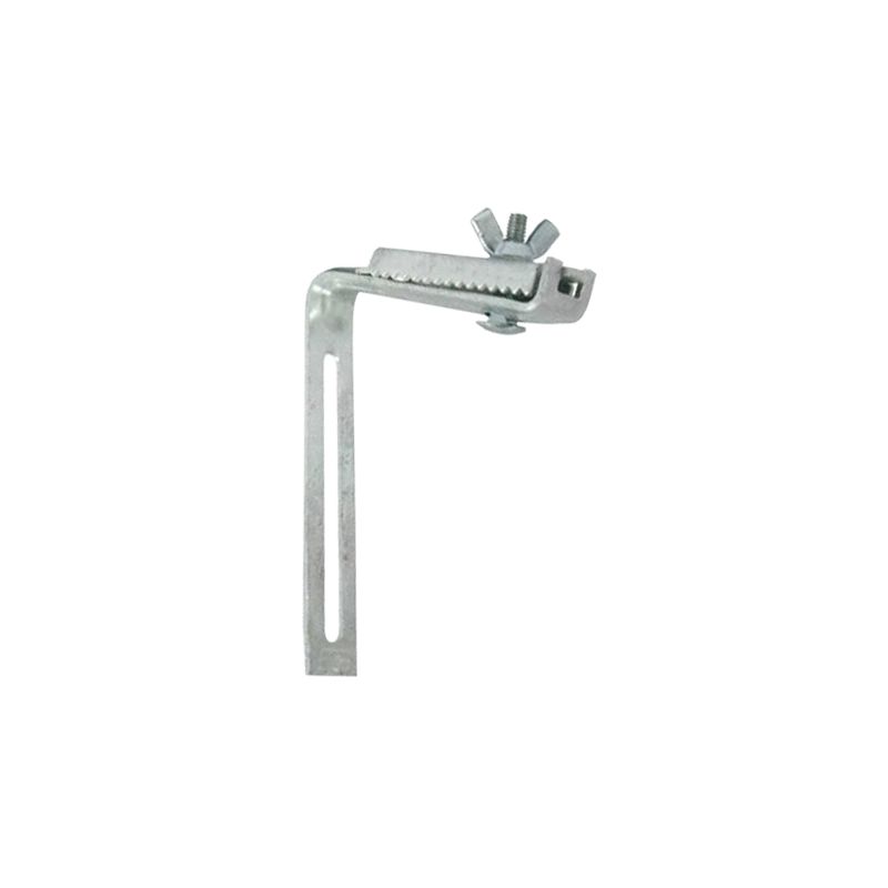 Fixation sur fibro et bac acier avec visserie pour gouttière aluminium