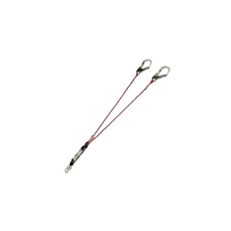 Longe double corde avec absorbeur d'énergie Unyc (longueur au choix)