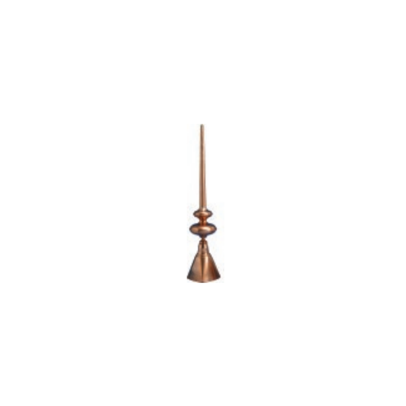 Épi traditionnel haut 95 cm zinc naturel 104 VMZINC 