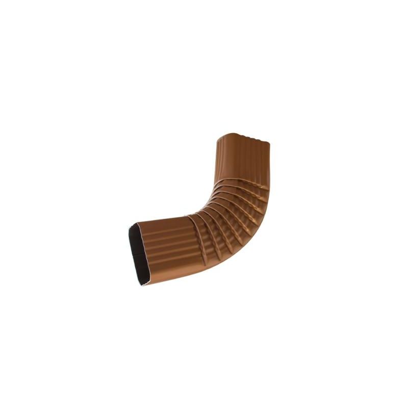Coude latéral pour gouttière Aluminium 60x80 mm Coloris au choix