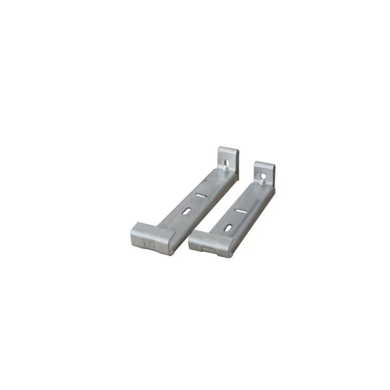 Crochet écarteur invisible pour gouttière aluminium