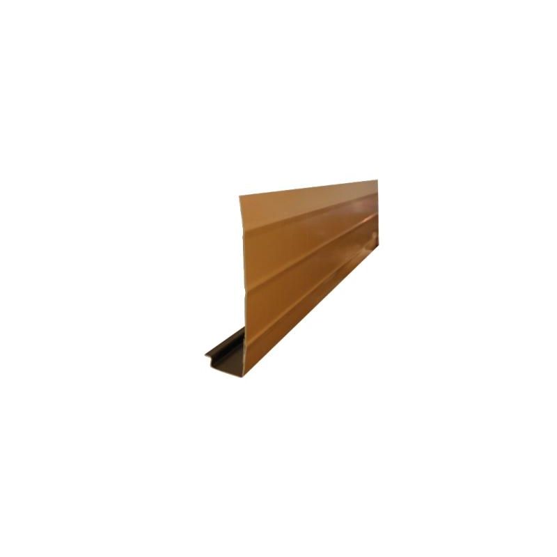 Planche de rive Aluminium 3m coloris et hauteur au choix