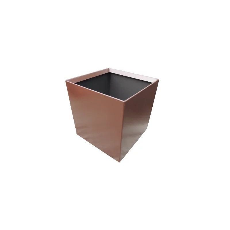Boite à eau alu 350x350x350 - RAL 8017 Brun Chocolat