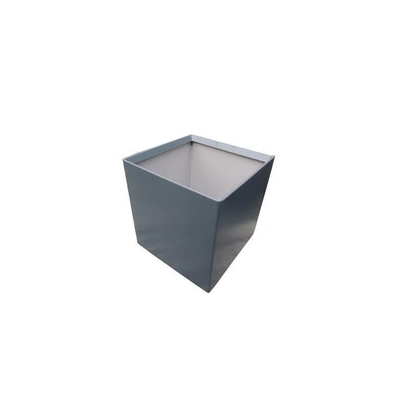 Boite à eau alu 300x300x300 - RAL 7016 Gris Anthracite
