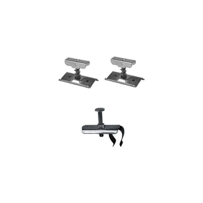Jeu fixation radiateur clip horizontal - 138421