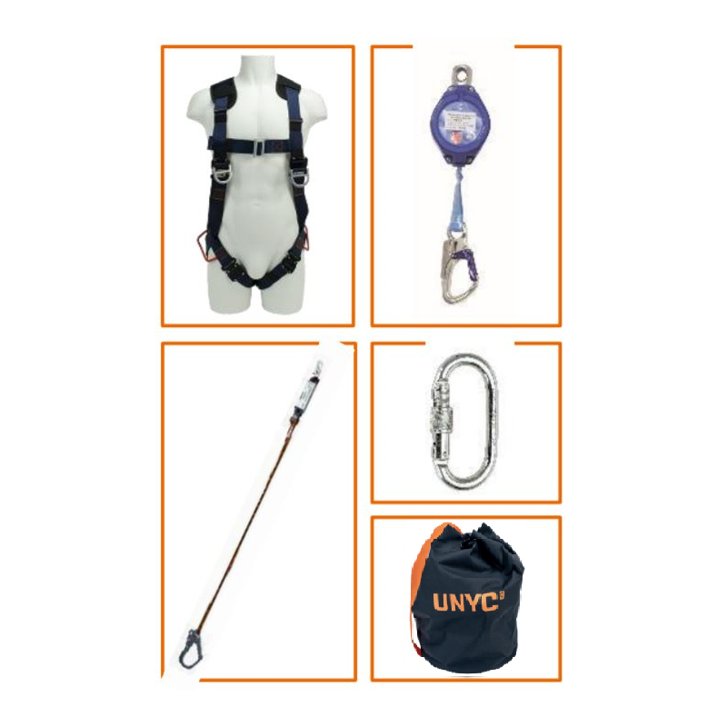 Kit prêt à l'emploi anti-chute Expert Auto Unyc (taille au choix)