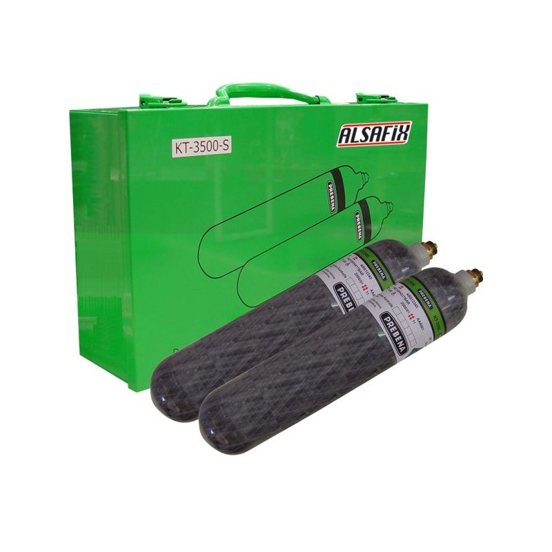 Coffret de 2 cartouches d'air rechargeables KT-3500 Alsafix - KT-3500S