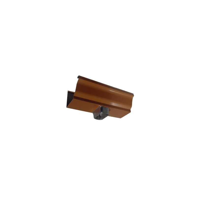Naissance latérale de gouttière Aluminium agrafable Dev 300 Coloris au choix