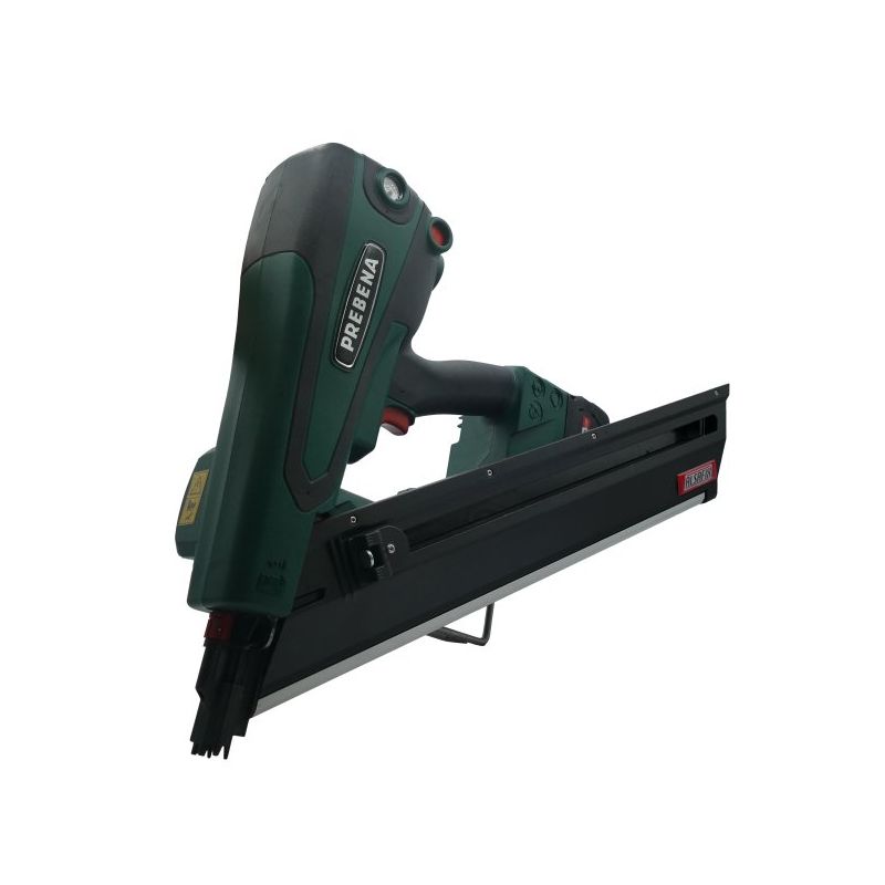 Cloueur hybride PKT-8-PR100-LM + 1x4Ah - Magasin long - Prebena - PR100LMSET4