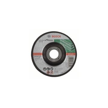 Disque à tronçonner à moyeu déporté Standard for Stone diamètre 115 x 2,5mm Allésage 22,23mm - BOSCH - 2608603173
