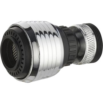 Douchette à rotule 2 jets f22x100 + mamelon m 22x100/m24x100. Noyon & thiebault