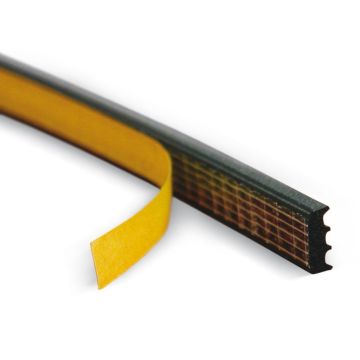 Rouleau de joint KISO 141 3x12mm longueur 150m noir - KISO - 141-3X12-N