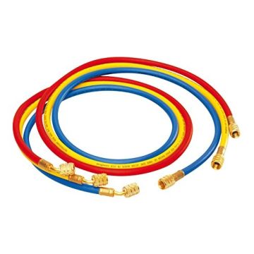 Flexible de liaison jaune standard 1/4” SAE 1,5 mm