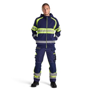 Pantalon stretch haute-visibilité coton avec poches flottantes 17941370 - Couleur et taille au choix