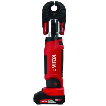 Presse à sertir électro-mécanique L2X 18V  + 2 batteries + pince-mère - 253571
