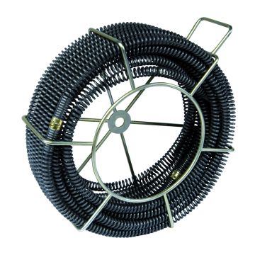 5 sections âme plastique 16 mm / 2,3 mètres + cage pour déboucheur VAL 96QC 