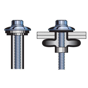 Fixation aveugle EPDM 