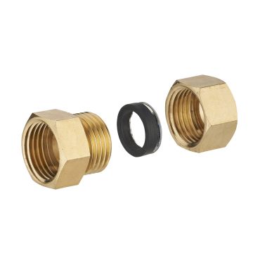 Raccord laiton à joint mixte femelle F1/2' (15x21) pour tube cuivre NOYON & THIEBAULT - Ø 14 mm - 413G-1514L1
