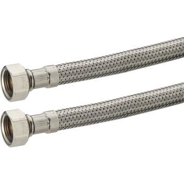 Flexible sanitaire inox femelle F3/4' (20x27) NOYON & THIEBAULT - L 800 mm - DN13 - 2047-80PLL1