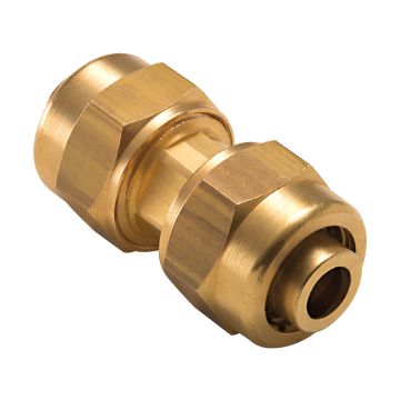 Jonction égale à compression pour tube PER NOYON & THIEBAULT - Ø 12 mm - P12-188L1