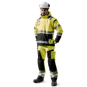 Veste hardshell stretch 2D haute-visibilité 49871987 - Couleur au choix