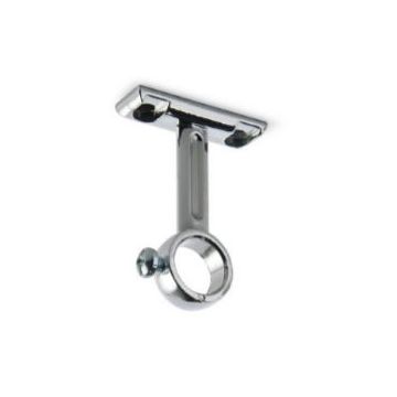 Support tube chromé Ø 16 mm MANART avec vis - M792CR+V