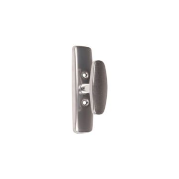 Cache crémone bouton inox type map 9