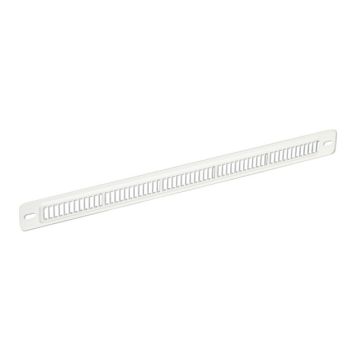 Grille plate extérieure NICOLL pour moustiques - blanc - B1913B1 