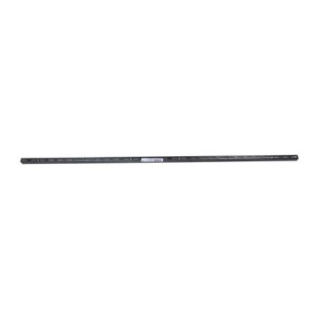 Crémaillère simple L.144 cm Noir Mat BOURG MERMIER - P-CR1144NM