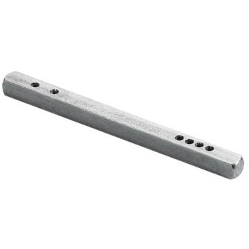 Tige carrée acier à trous 7/70 vachette - carré 7 x l.70 mm - 227304