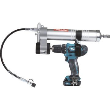 Perceuse visseuse 12 v cxt li-ion 2 ah bl1021b ø 10 mm - 2 batteries 12v 2.0ah + chargeur + coffret + pompe à graisse - lot0169