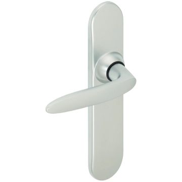 Ensemble porte palière Jazz BEZAULT - Entraxe 195mm - Chromé velours I - 0511960 