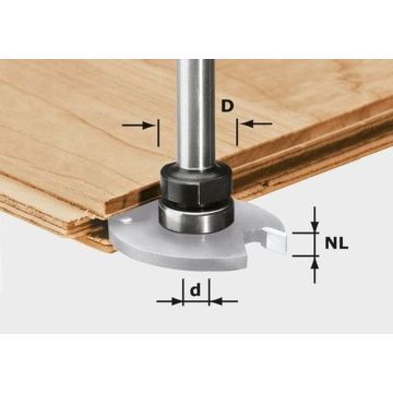 Broche porte-fraise FESTOOL S8 1,5-5 KL16 - 499803