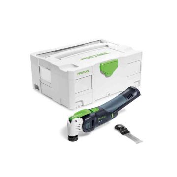 Outil oscillant osc 18 li e-basic vecturo + lame + box festool - sans batterie ni chargeur - 576591