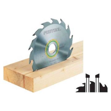 Lame de scie à bois panther 254x2.4x30 festool pw24 dents pour tks 80 - 575974