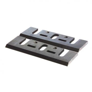 Jeu de 2 fers de rabot makita - réaffûtables - 82 mm - d-07967