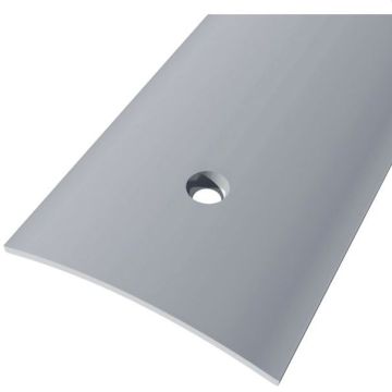 Seuil demi-bombé pré percé L.93cm x larg.30mm ELTON Inox - B01001/093