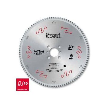 Lame pour métaux non ferreux/pvc/aluminium freud - ø450 4/3 al30 z128 tp+ - f03fs05251 -lu5b 2700