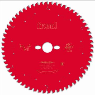 Lame pour scie circulaire portative FREUD - Ø260 2,4/1,8 AL30 Z60 BA -5° - F03FS09760 -FR26W001M