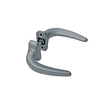 Béquille double Horus 2051I FAPIM Carré 8 mm - Gris 9006 - 2051I_G5