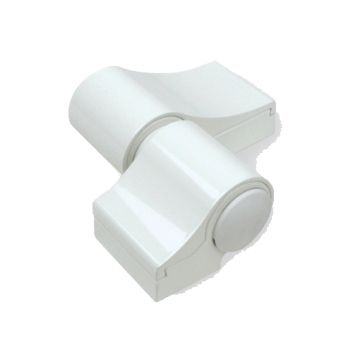  Paumelle Loira+ douille à visser rupture Blanc 9010 FAPIM - sans kit de fixation entraxe 67 ép.20 FAPIM - 7010VI-32