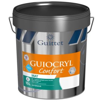 Peinture Guiocryl Confort GUITTET 15L Blanc - 26888