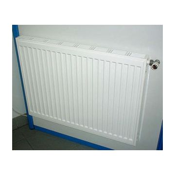 Radiateur panneau acier ELITE COMPACT 2 lames + 2 rangées d ailettes (22) - H : 900 mm - L : 800 mm - 1916 W