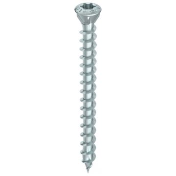 Vis HECO-Topix-Plus spécial plancher - Ø3,5x50mm - Tête Fraisée avec nervures de fraisage - Filetage Total - T10 - Boite de 200 - 61651