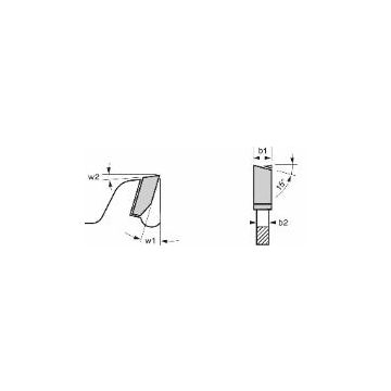 Lame scie circulaire Expert Alu BOSCH 52 dents 165x20x2,6/1,6 mm - 2608644095