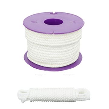 Drisse en polypropylène VISO - blanc - Ø3 mm - vendu au mètre - DSA282NB